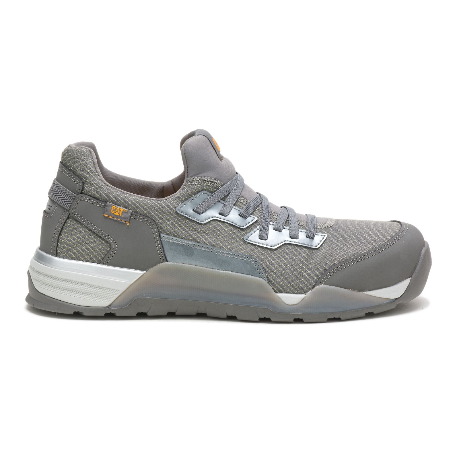 Caterpillar Sprint Textile Alloy Toe Philippines - Mens Trainers - Grey 41075SDQA